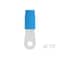 Te Connectivity Ring Terminal, #10 Stud Size, 16.8 mm², Nylon Insulated, Blue 324046 - alternate 5